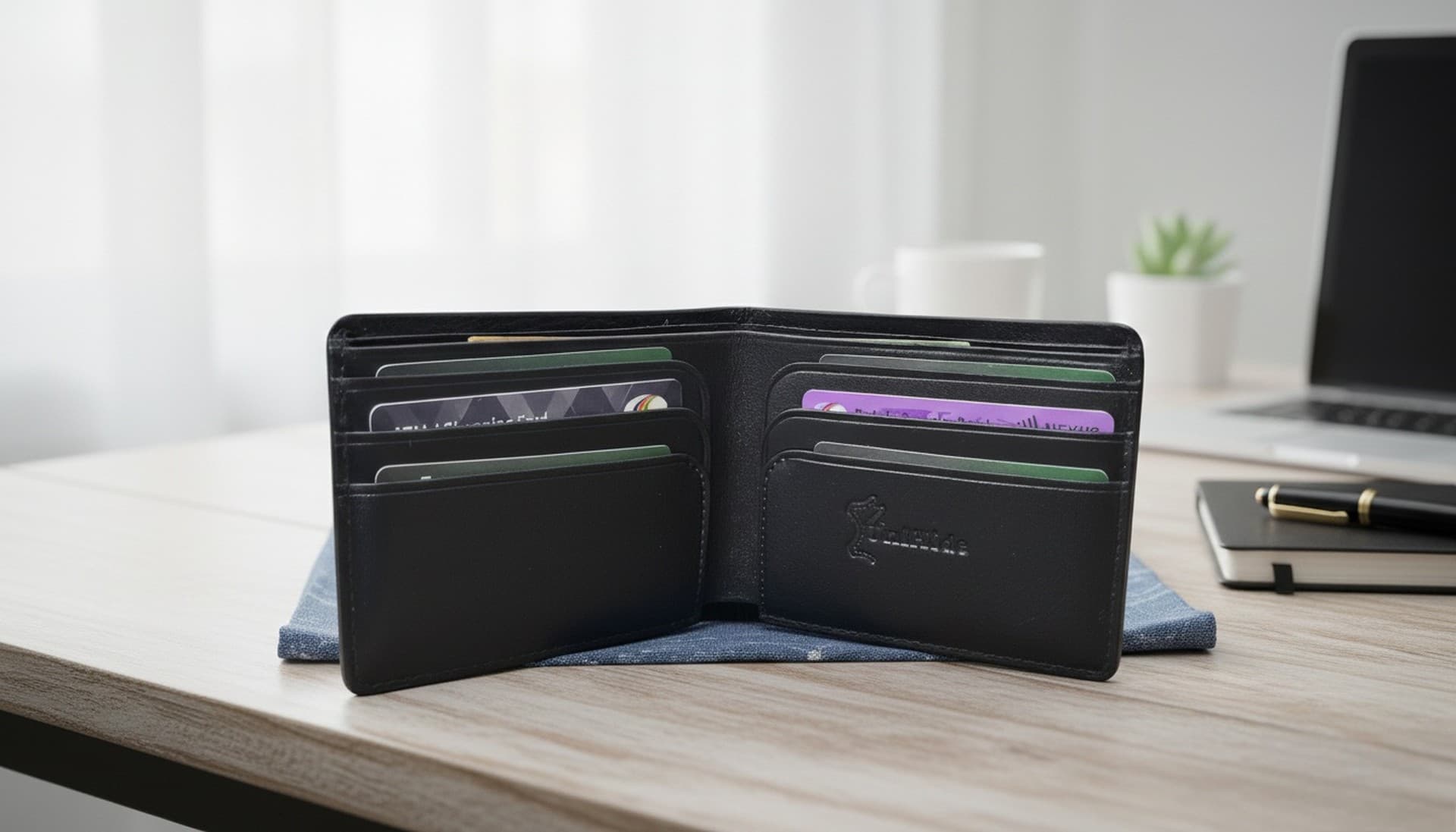 Genuine Leather Slim Wallet - Slim thumbnail 2