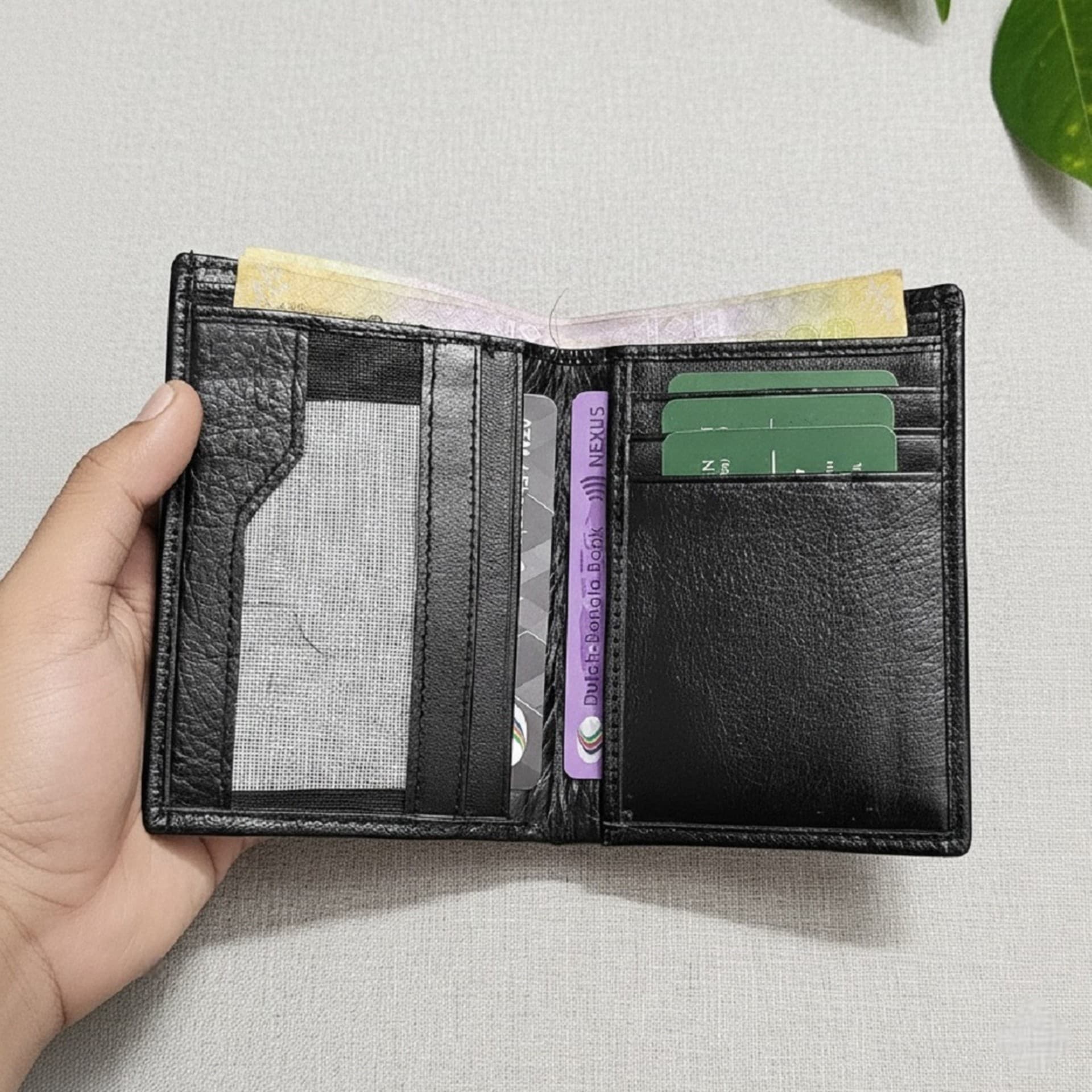 Vertical Slot Wallet with ID slot thumbnail 2