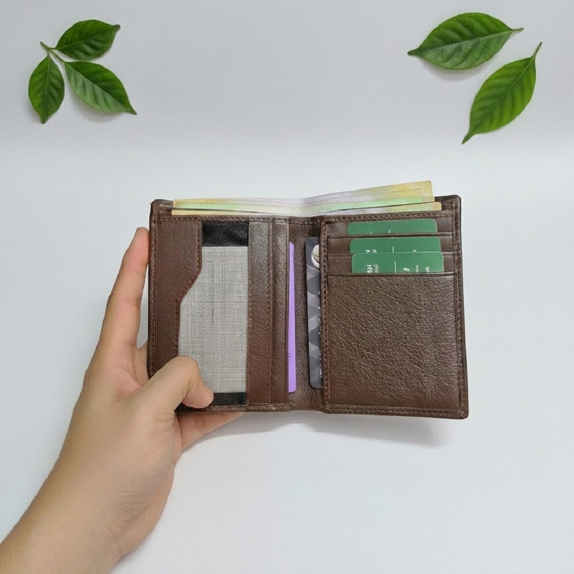 Vertical Slot Wallet with ID slot thumbnail 4