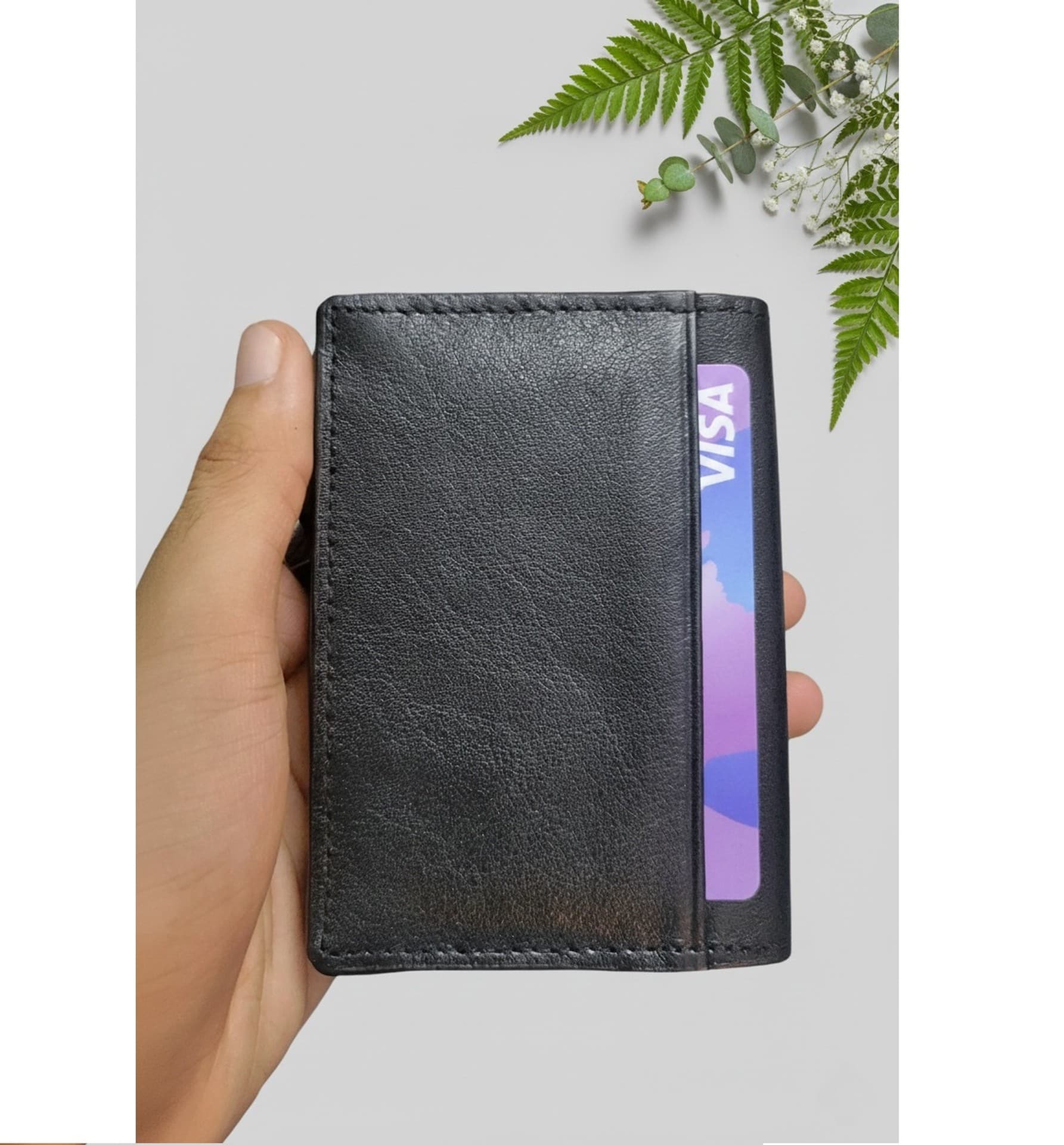 Genuine Leather Wallet - Card Holder thumbnail 3