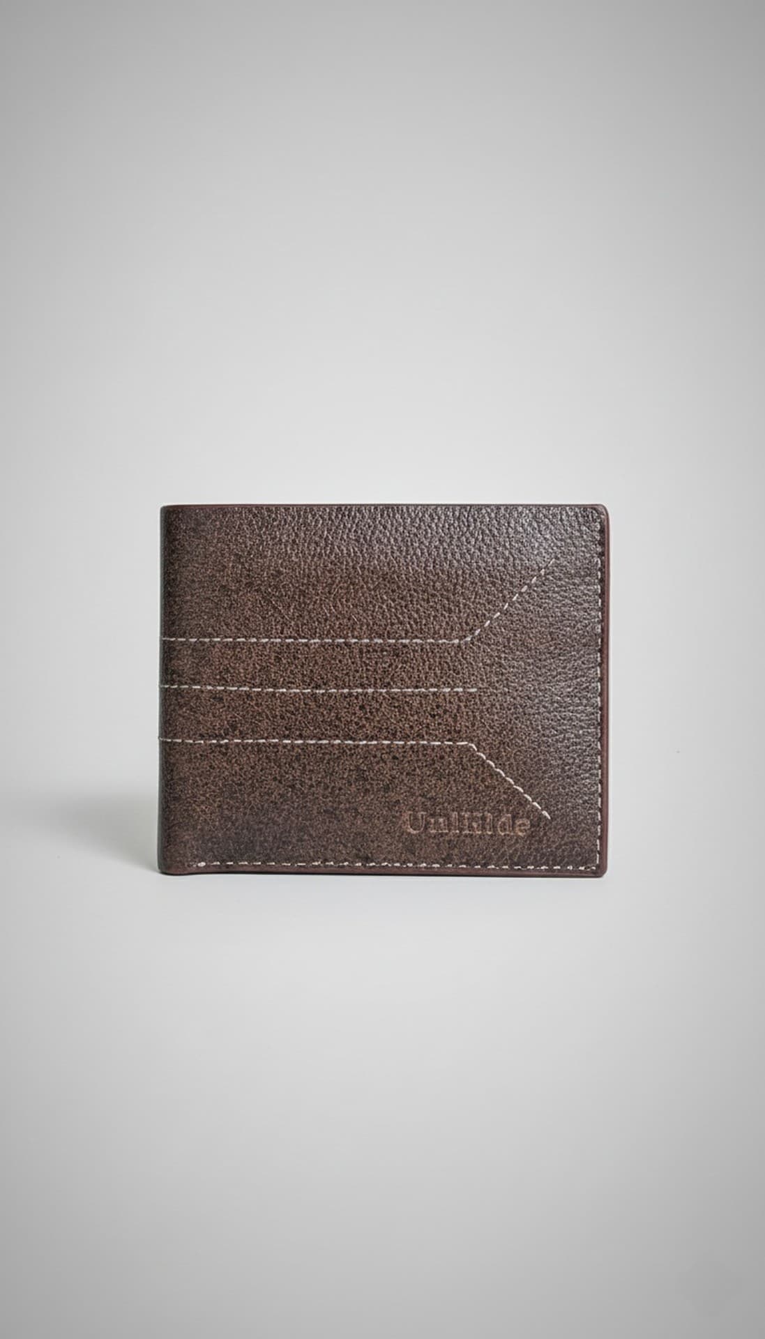 Genuine Leather Slim Wallet - Stitch thumbnail 4