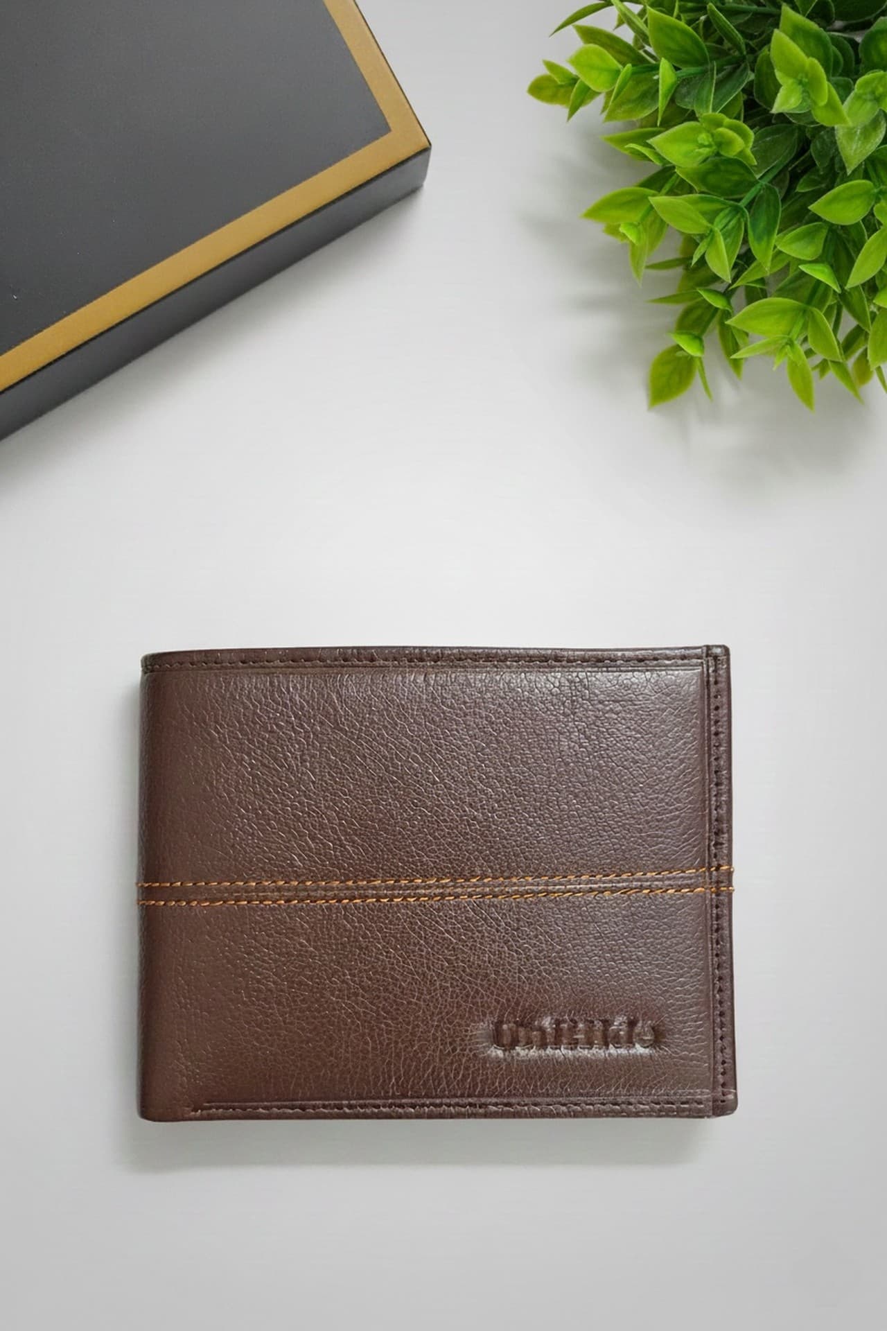 Genuine Leather Slim Wallet - Bonded thumbnail 4