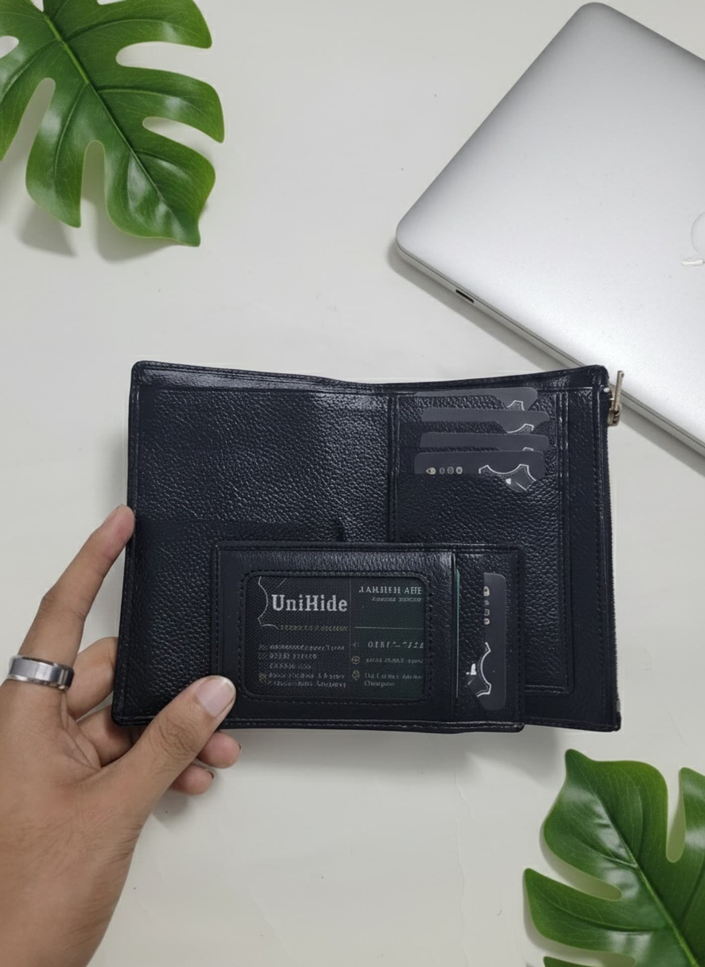 Genuine Leather Wallet - Detach thumbnail 3