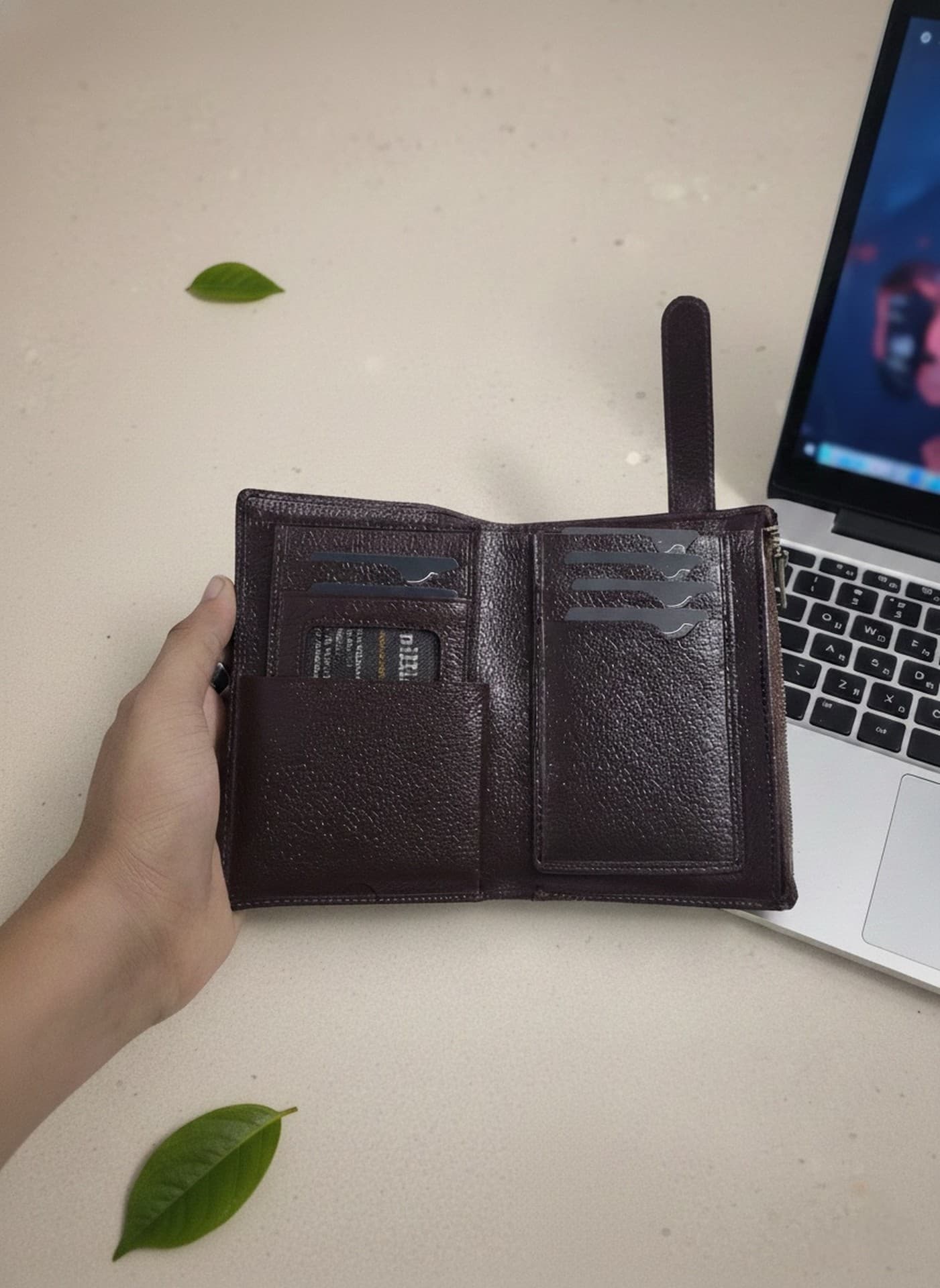 Genuine Leather Wallet - Detach thumbnail 6