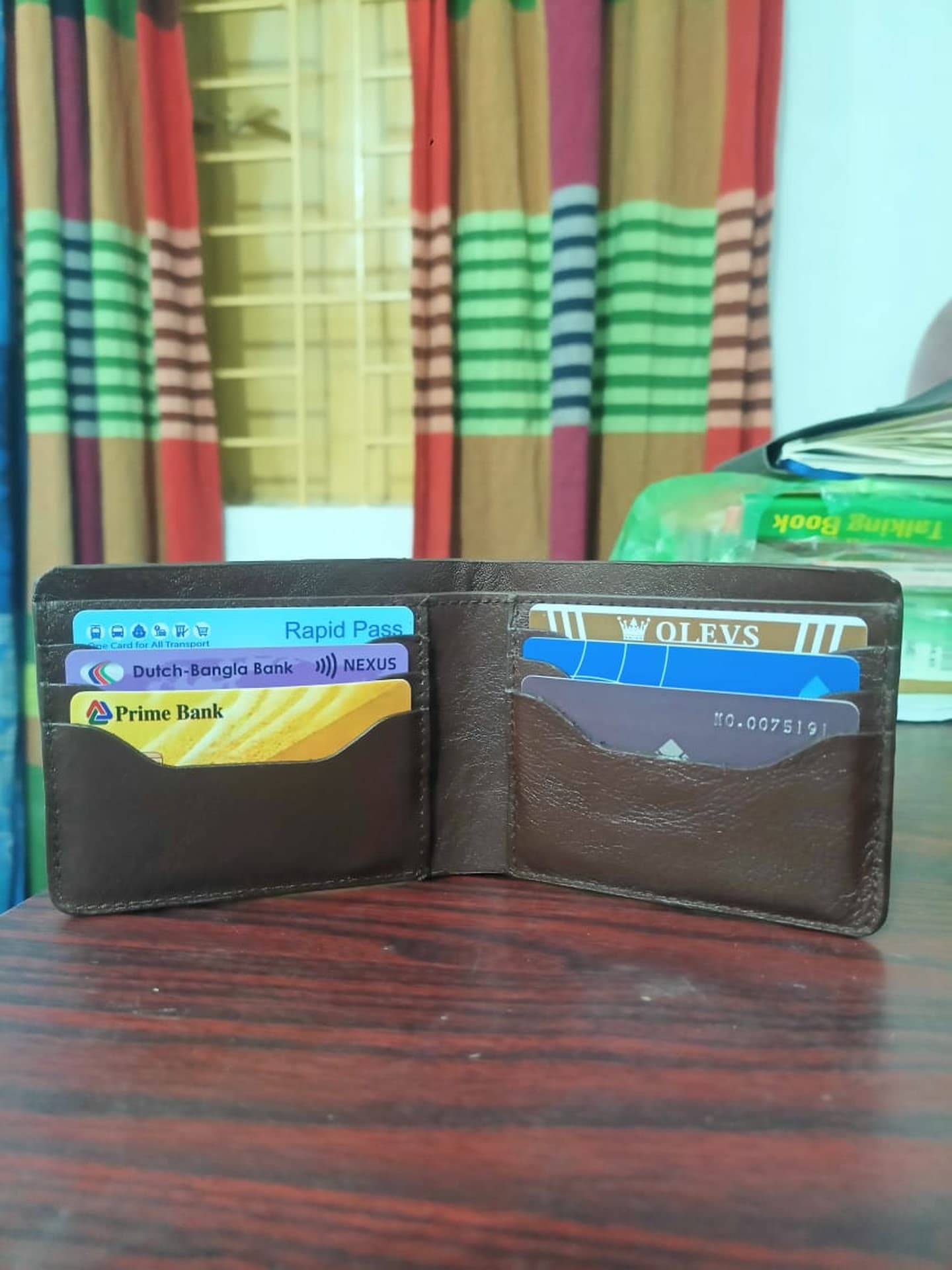 Genuine Leather Slim Wallet - Slim thumbnail 4