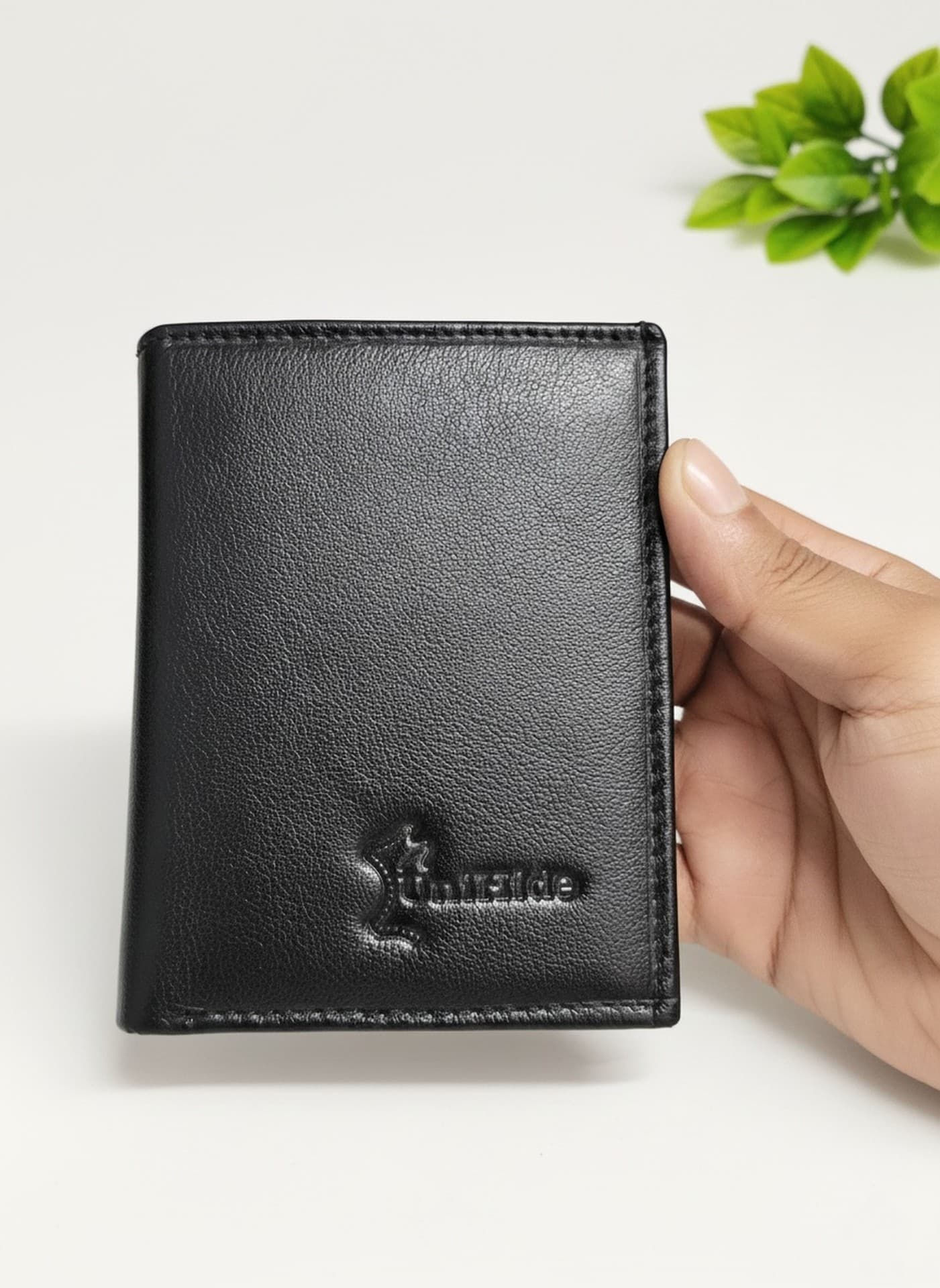 Genuine Leather Slim Wallet - Cross