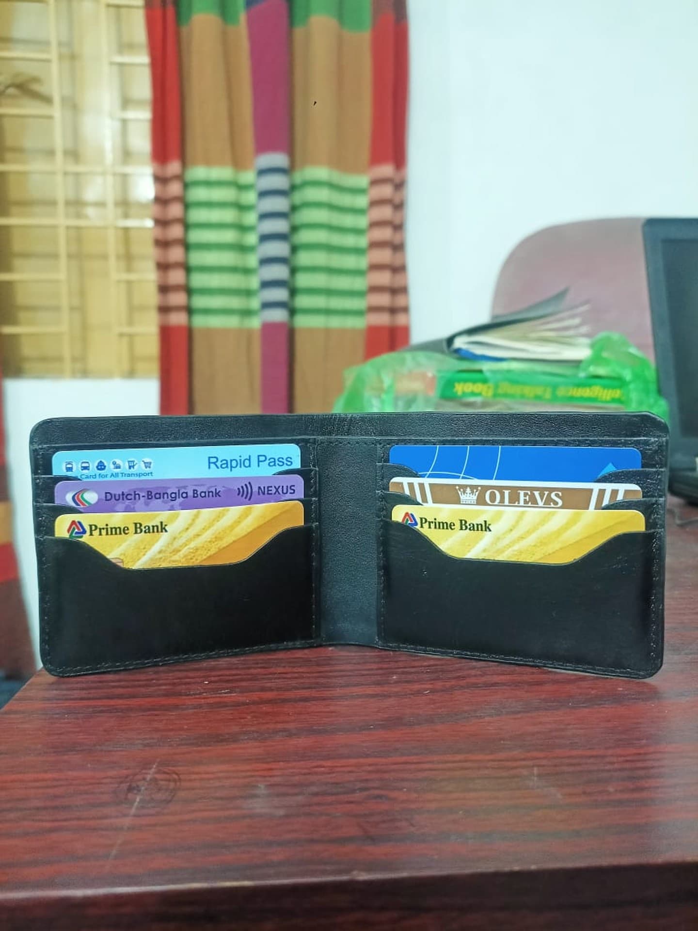 Genuine Leather Slim Wallet - Slim